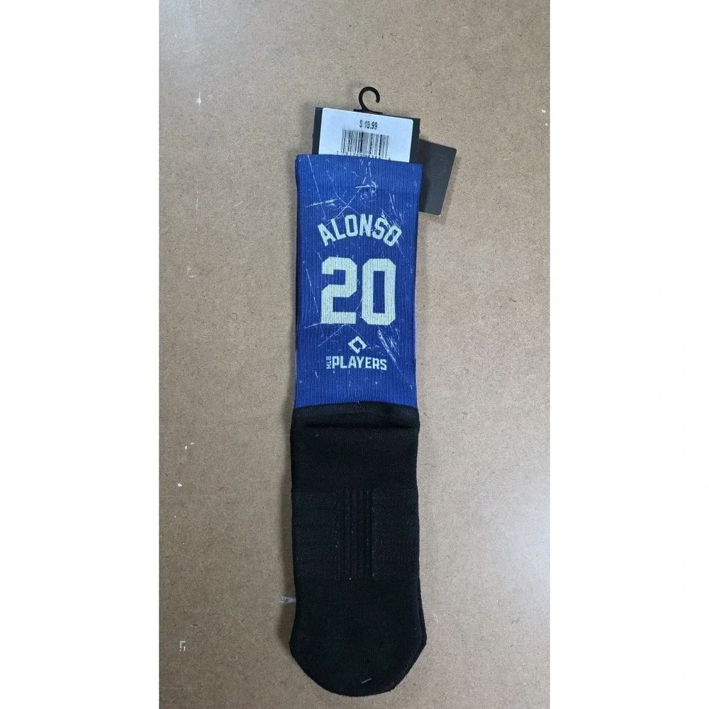 PETE‎ ALONSO New York METS Baseball MLB M/L Socks NWT